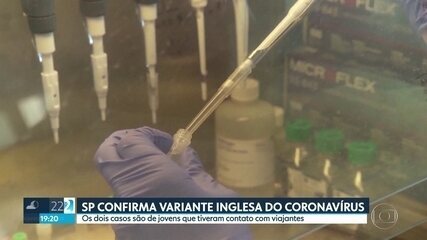 São Paulo confirma variante inglesa do coronavírus