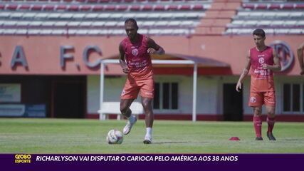 Aos 38 anos, Richarlyson vai disputar o Carioca pelo América