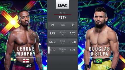 UFC Chiesa x Magny - Lerone Murphy x Douglas D'Silva