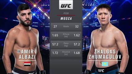 UFC 257 - Amir Albazi x Zhalgas Zhumagulov