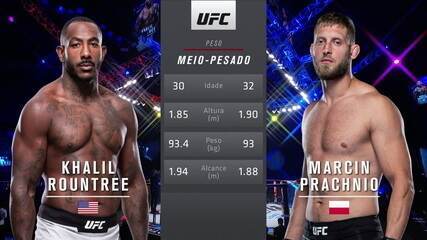 UFC 257 - Khalil Rountree Jr. x Marcin Prachnio