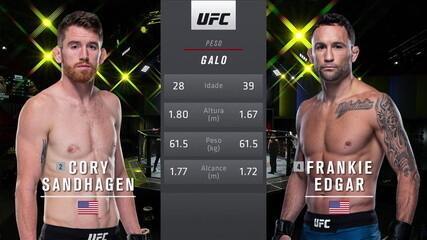 UFC Overeem x Volkov - Cory Sandhagen x Frankie Edgar