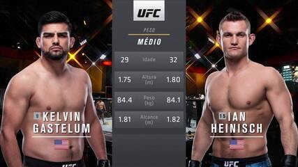 UFC 258 - Kelvin Gastelum x Ian Heinisch