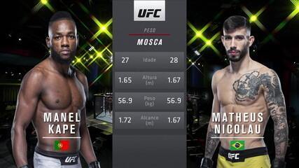 UFC Edwards x Muhammad - Manel Kape x Matheus Nicolau