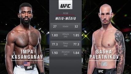 UFC Vettori x Holland - Impa Kasanganay x Sasha Palatnikov