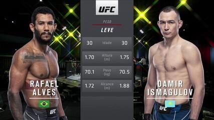 UFC Font x Garbrandt - Damir Ismagulov x Rafael Alves