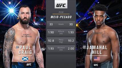 UFC 263 - Paul Craig x Jamahal Hill