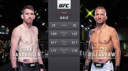 UFC Sandhagen x Dillashaw: Cory Sandhagen x TJ Dillashaw