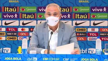 Tite lê lista de convocados da Seleção para rodada tripla das Eliminatórias em setembro