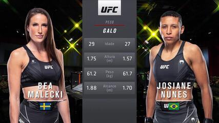 UFC Cannonier x Gastelum - Bea Malecki x Josiane Nunes