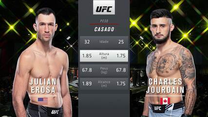 UFC Brunson x Till - Julian Erosa x Charles Jourdain