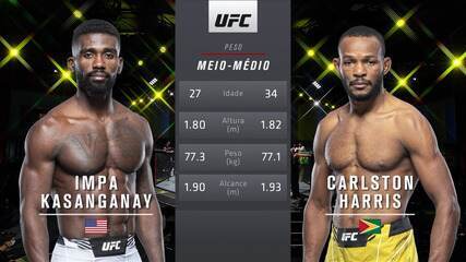 UFC Smith x Spann - Impa Kasanganay x Carlston Harris