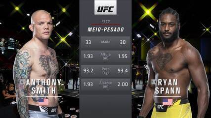 UFC Smith x Spann - Anthony Smith x Ryan Spann