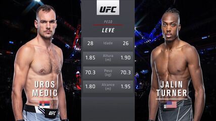 UFC 266 - Uros Medic x Jalin Turner