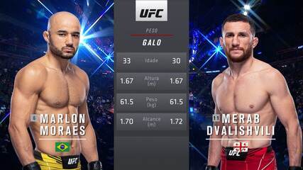 UFC 266 - Marlon Moraes x Merab Dvalishvili