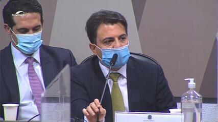 'Foi um comentário de tom de brincadeira. Não teve a intenção de lhe ofender', diz Fakhoury ao pedir desculpas ao senador Contarato