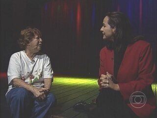 Maria Beltrão entrevista Maria Clara Machado. GloboNews, 19/10/1998.