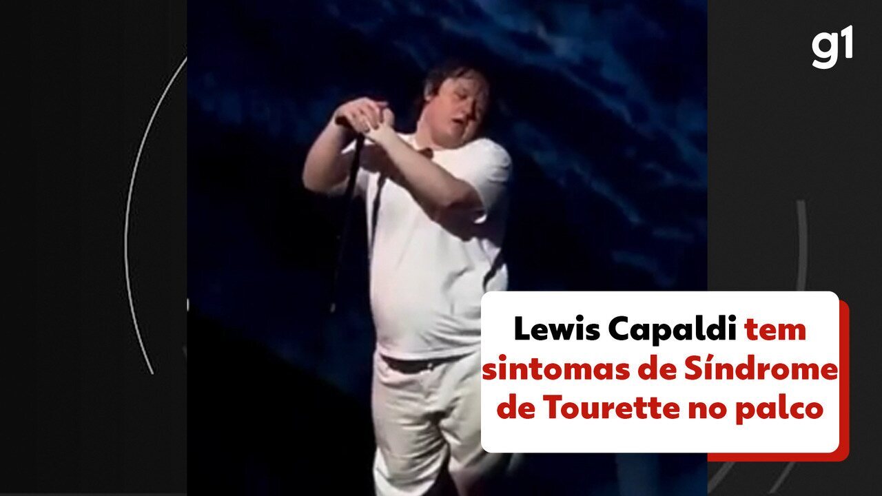 Lewis Capaldi tem crise de Tourette em show e fãs ajudam cantor a terminar música