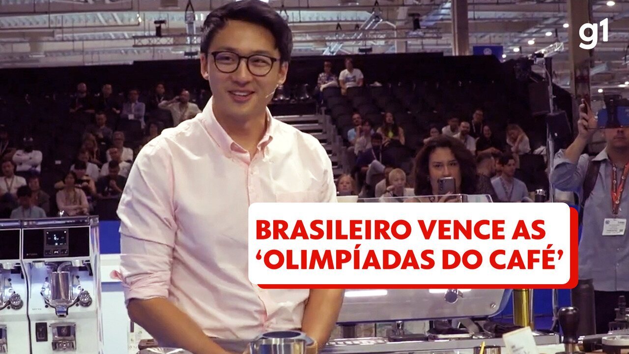 Brasileiro é eleito o melhor barista do mundo em competição