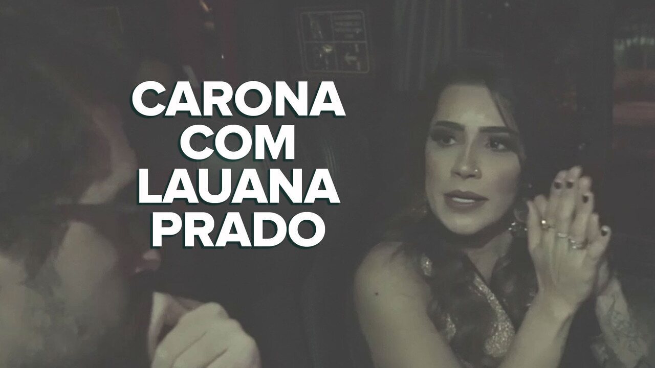 Lauana Prado dá carona ao G1 e fala da carreira