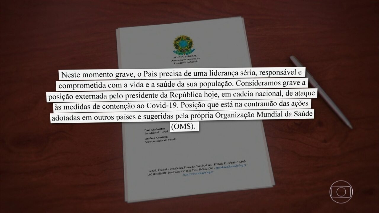 Sociedade civil e autoridades criticam pronunciamento de Bolsonaro