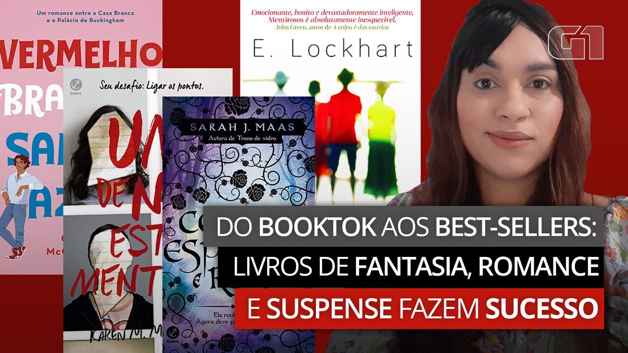 VÍDEO: Livros indicados no TikTok entram em listas de mais vendidos no Brasil