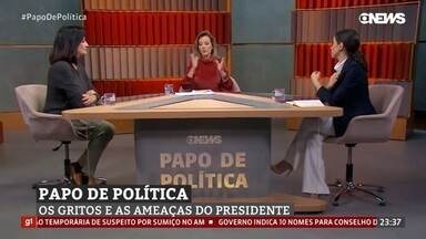 Edição de 09/06/2022 - O destempero de Bolsonaro após decisão do STF contra parlamentar bolsonarista, a preocupação de aliados do presidente e os desaparecidos na Amazônia. Com Natuza Nery, Julia Duailibi e Monica Waldvogel.