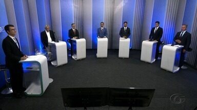 Debate de candidatos ao governo de AL - TV Gazeta realizou nesta terça-feira (23) o debate entre candidatos antes do primeiro turno