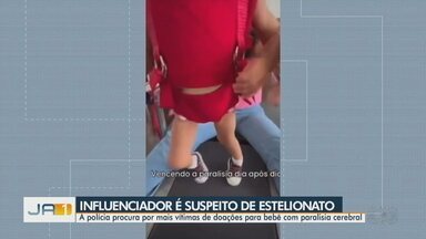 Polícia investiga Igor Viana, influenciador suspeito de estelionato - Agentes estão procurando por vítimas de doações voltadas para a filha do influenciador, que tem paralisa cerebral.