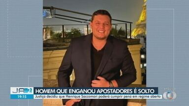 Empresário condenado por estelionato contra vítimas que faziam apostas esportivas é solto - Justiça decidiu que Henrique Saccomori poderá cumprir pena em regime aberto.