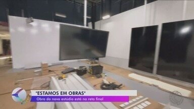 TV Integração 60 anos: Emissora inaugura em breve novo estúdio em Uberlândia - Espaço já está na fase de testes de iluminação e enquadramento para oferecer a você, de casa, uma boa experiência ao assistir os telejornais.