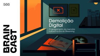 Demolição Digital: O apagamento da memória cultural na Era do Streaming [BRAINCAST 566] - Sabe aquela sua estante cheia de livros, discos e filmes? Pois é, pense duas vezes antes de se desfazer dela, pois é um item cada vez mais raro nas casas.Nesse Braincast vamos explorar um fenômeno que está remodelando a forma como consumimos e preservamos cultura e entretenimento na era digital. Grandes corporações de mídia estão apagando filmes, séries e conteúdos históricos da internet, levando a um processo que não só afeta fãs, mas também profissionais da indústria e acadêmicos. Carlos Merigo, Bia Fiorotto, Oga Mendonça e Ieda Marcondes debate como esse apagamento digital, impulsionado por motivos fiscais e mudanças de suporte tecnológico, ameaça nossa memória cultural coletiva e as consequências disso para o futuro do entretenimento e da preservação da cultura pop.