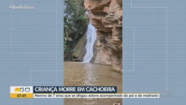 Menino de sete anos morre afogado em cachoeira - O caso aconteceu em Formosa.