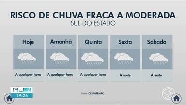 Veja a previsão do tempo para esta quarta-feira - Confira como ficaram os termômetros em cinco cidades da região.