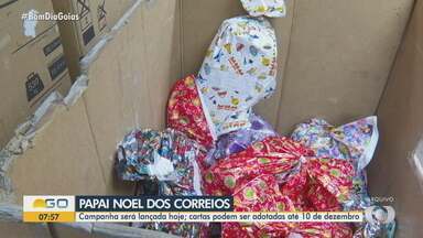 Campanha Papai Noel dos Correios 2024 é lançada nesta quarta-feira - Benfeitores podem adotar cartinhas de pedidos de presentes de crianças carentes nas agências.