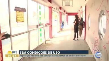 População reclama das condições das estações de transbordo - População reclama das condições das estações de transbordo