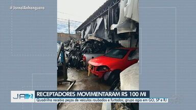 Preso chefe de organização suspeita de movimentar R$ 100 milhões com roubo de carros - Quadrilha recebia peças de veículos roubados e furtados; grupo agia em GO, SP e RJ.