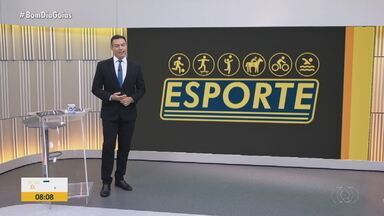 Confira os destaques do esporte no Bom dia Goiás - Nesta segunda-feira (25), os destaques vão para os jogos Goiás x Novorizontino, Paysandu x Vila e Atlético x Palmeiras.