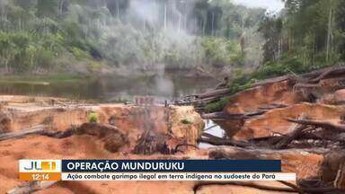 Operação Munduruku: ação combate garimpo ilegal em terra indígena no sudeste do Pará - Operação Munduruku: ação combate garimpo ilegal em terra indígena no sudeste do Pará