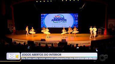 Rio Preto sedia Jogos Abertos do Interior, maior evento poliesportivo das Américas - O maior evento poliesportivo das Américas será realizado em Rio Preto (SP) até o dia 21 de dezembro. Quase seis mil atletas participam da competição, que reúne 29 modalidades.