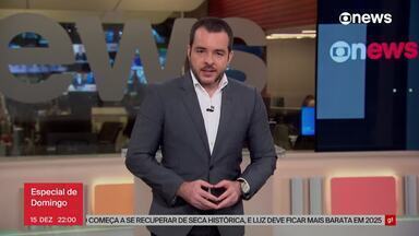 Edição de 15/12/2024 - Os bastidores e a informações exclusivas da política, economia e do noticiário internacional. O jornal traz análises do seu time de comentaristas e repórteres.