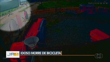 Idoso morre em acidente entre bicicleta e van em Vianópolis - Vítima pedalava com a esposa quando atingiu a van.