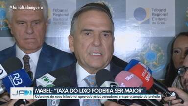 'Taxa do Lixo' é aprovada por vereadores de Goiânia e espera sanção do prefeito. - De acordo com o prefeito eleito Sandro Mabel: "Taxa do Lixo' poderia ser maior".