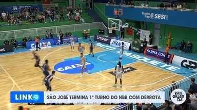 São José é derrotado pelo Pato Basquete na última rodada do 1° turno do NBB - Veja o vídeo exibido no Link Vanguarda.