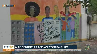 Mãe denuncia racismo contra filho em Juazeiro do Norte - Confira mais notícias em g1.globo.com/ce