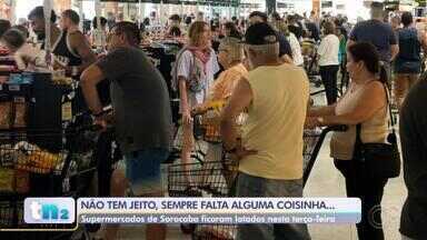 Movimentação foi intensa no Ceagesp para garantir as frutas para a ceia de Natal - Muitos deixaram para ir às compras nas últimas horas antes do Natal, em Sorocaba (SP), e as movimentações no Ceagesp foram grandes atrás das frutas frescas para a ceia.