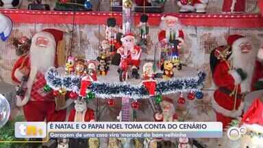 Com muitos Papais Noéis, casa tem decoração especial de Natal em Campo Limpo Paulista - O TEM Notícias foi até uma casa decorada em Campo Limpo Paulista para mostrar o capricho e o amor pelo Papai Noel. Confira.