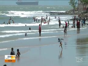 Três pontos estão poluídos nas praias de São Luís - Segundo a Secretaria de Estado do Meio Ambiente e Recursos Naturais (SEMA), estão impróprios para o banho dois trechos na praia de São Marcos e um trecho no Olho d'Água, na capital.