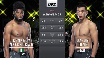 UFC Holloway x Rodriguez - Kennedy Nzechukwu x Da Un Jung