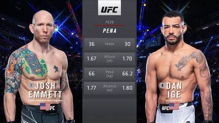 UFC 269 - Josh Emmett x Dan Ige